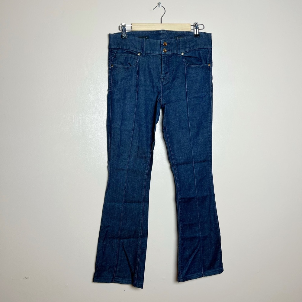 Cache Slim Boot Jeans Size 8 Like New